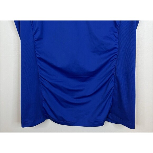 J. LINDEBERG Hanna Top Women Medium Surf Web Blue Sleeveless Tank Golf Active - Picture 7 of 10